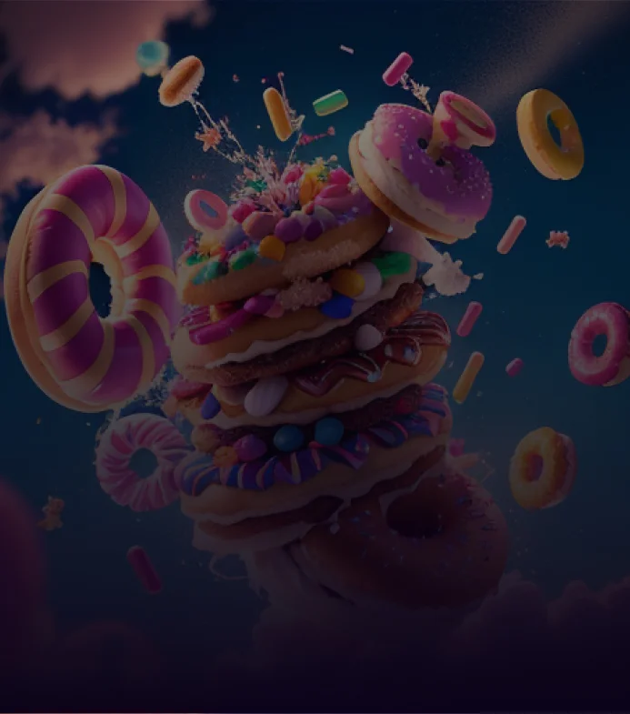 Ai Art Generator - Flying Donuts